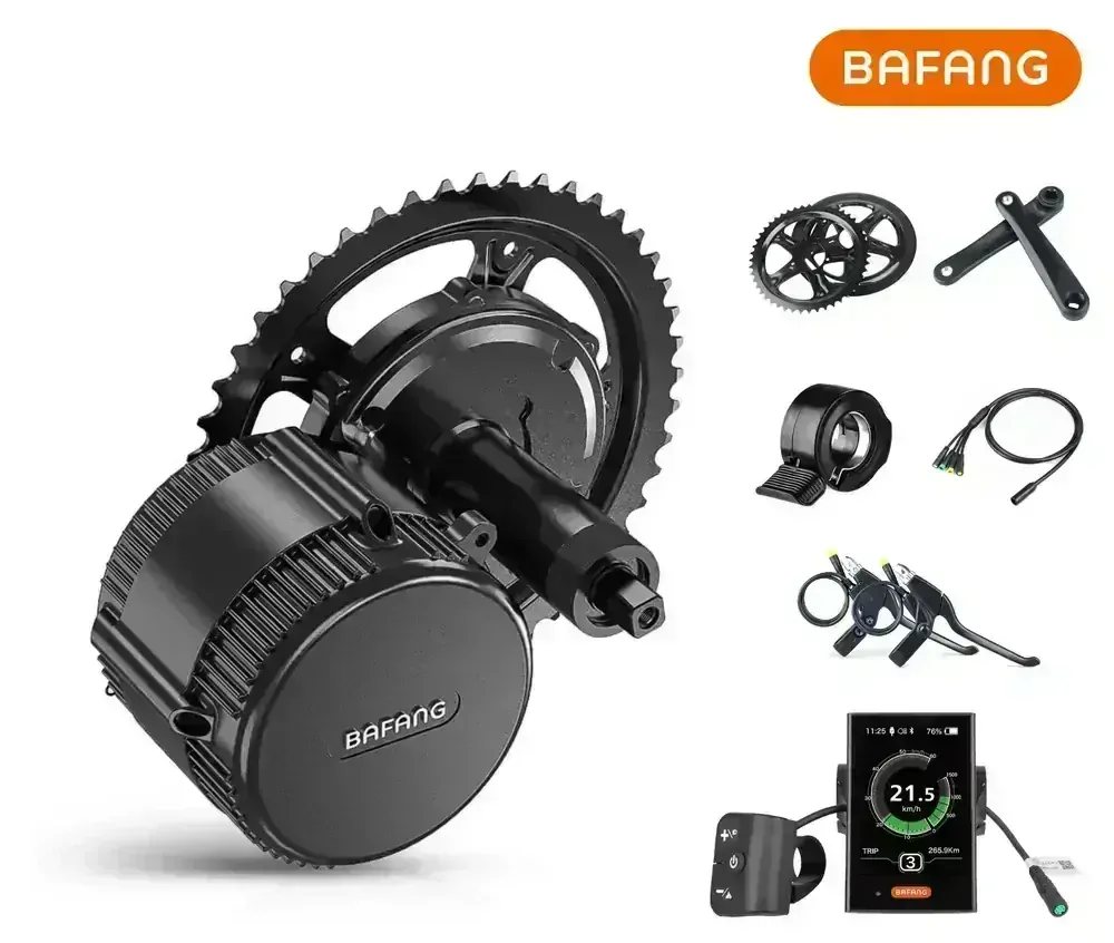 Bafang přestavbová sada středový pohon BBS02 750W/48V + Rámová baterie HL-M 20Ah/48V Samsung 50E