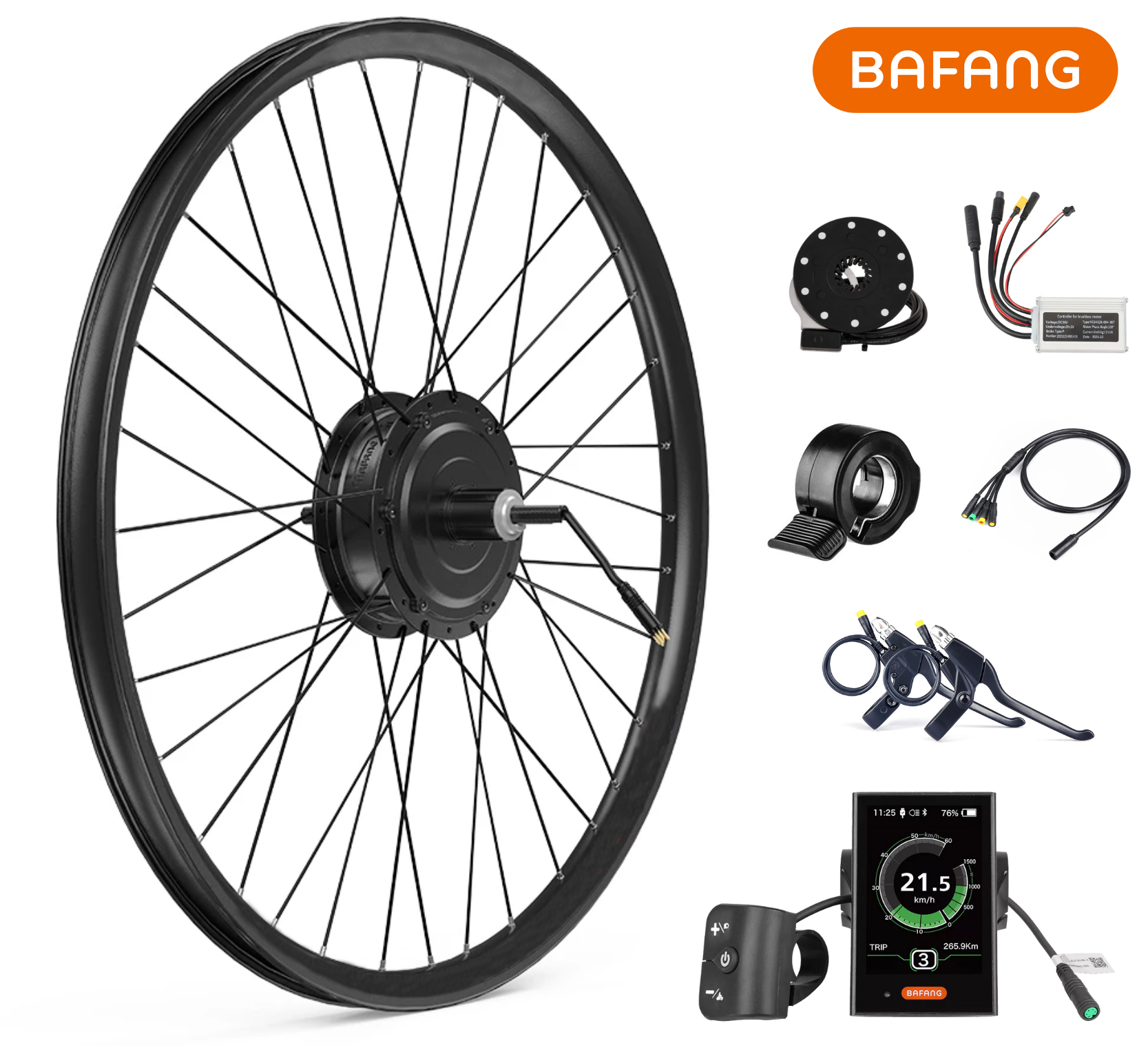 Bafang přestavbová sada zadní pohon 500W/48V 